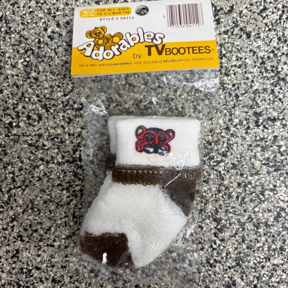 Adorables by TV Bootees vintage adorables
